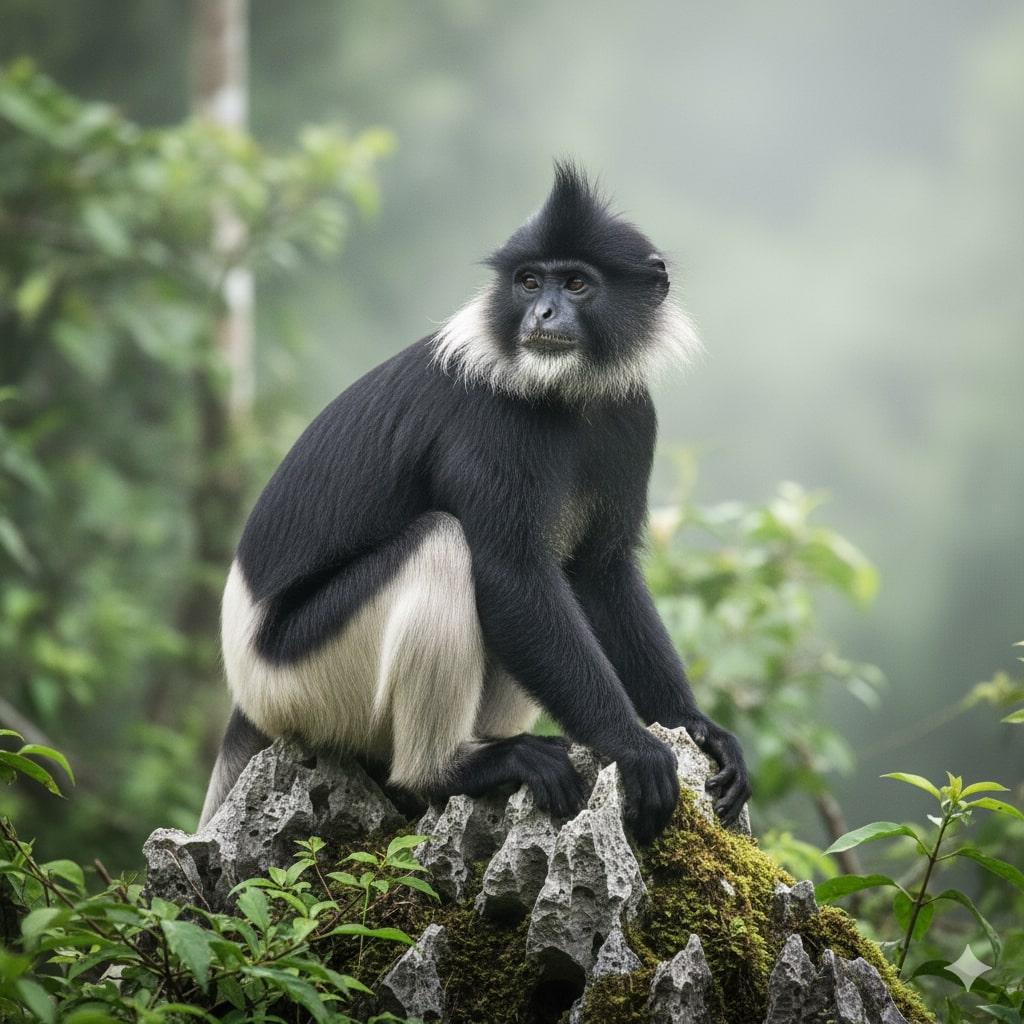 Delacour Languru (Trachypithecus delacouri)