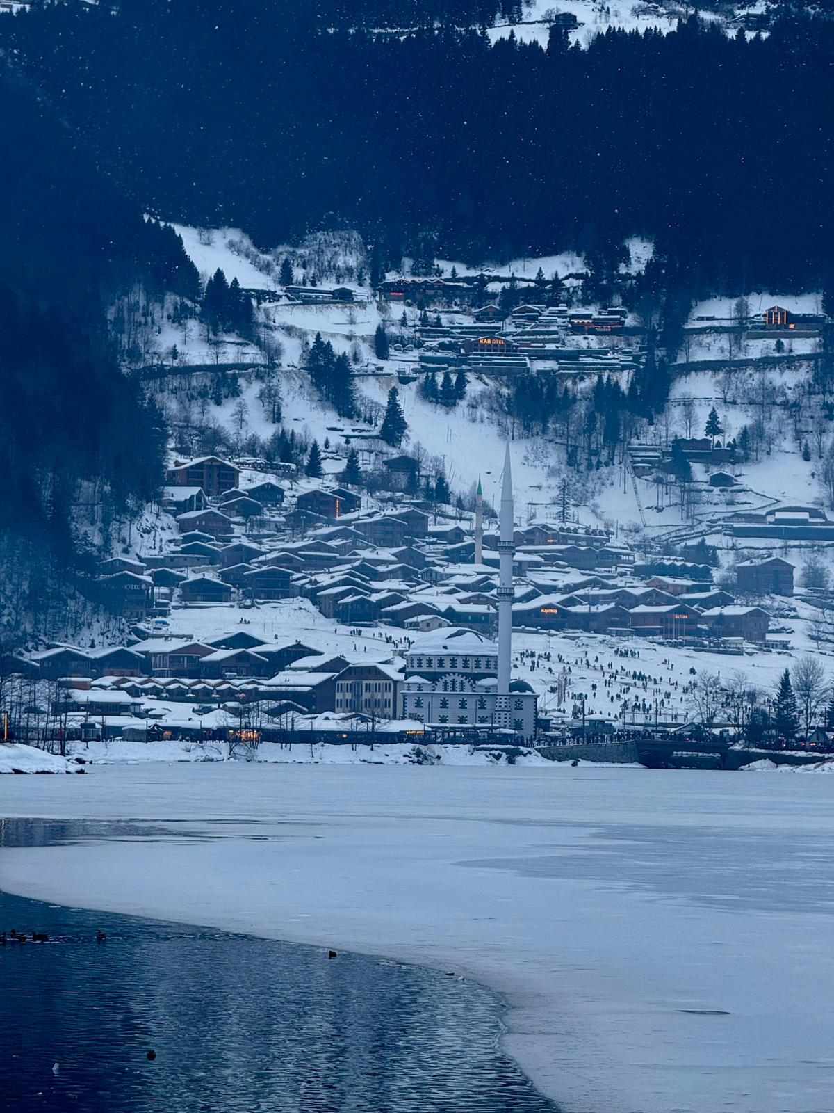 Remnants of the Uzungöl Winter Festival