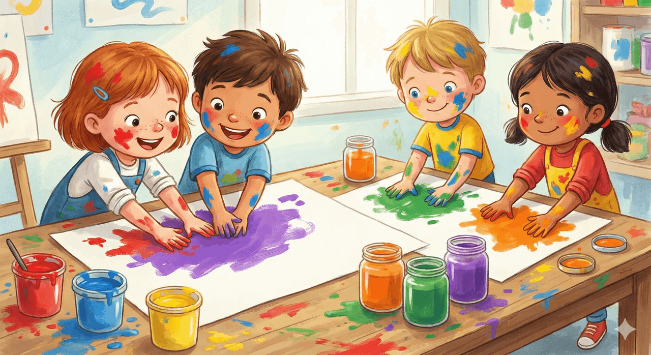 Primary and Secondary Colors