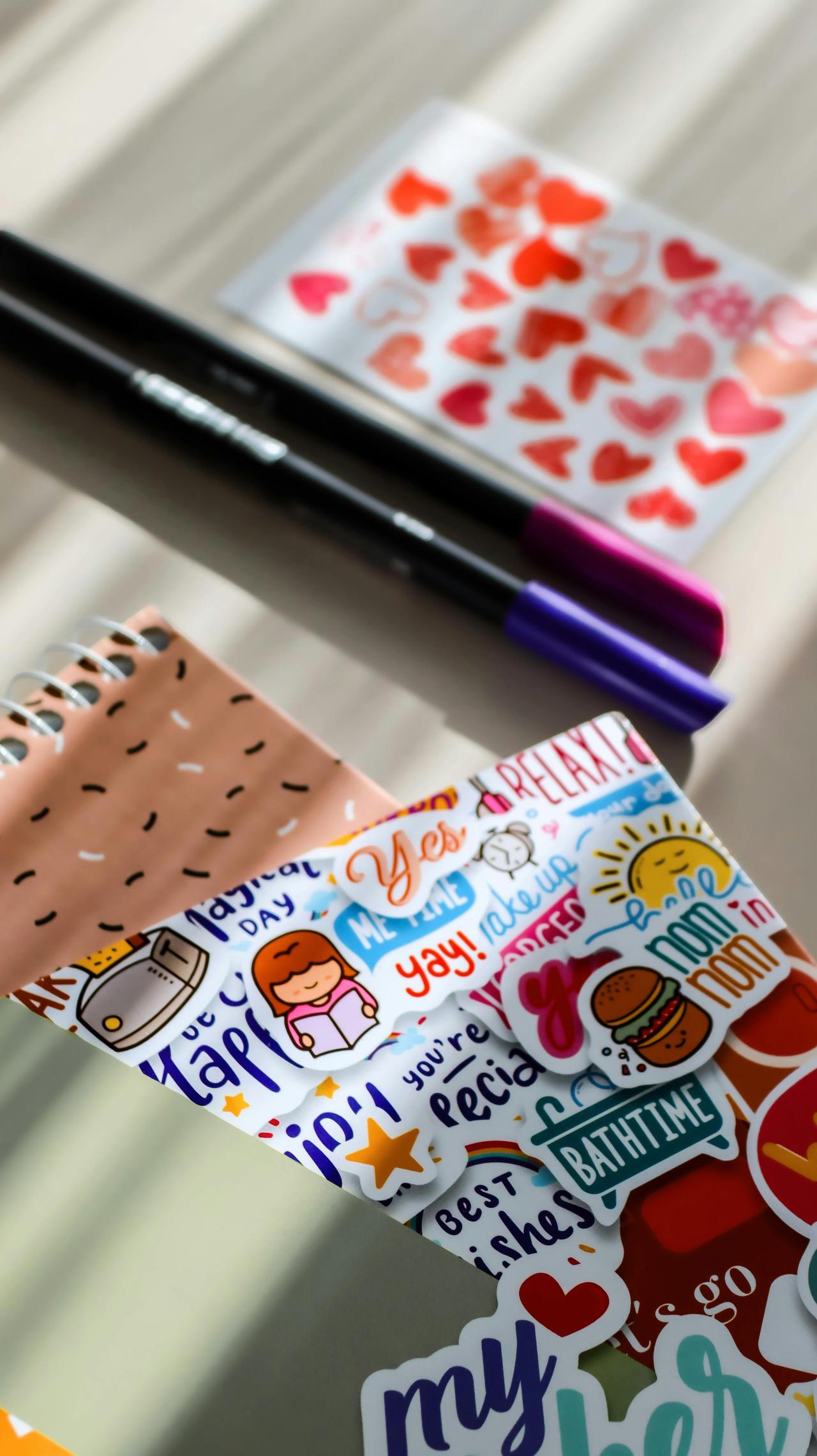 Non-Consumable Stickers