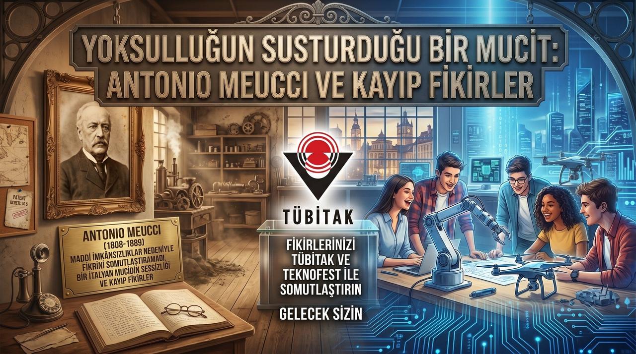 Yoksulluğun Susturduğu Bir Mucit: Antonio Meucci ve Kayıp Fikirler